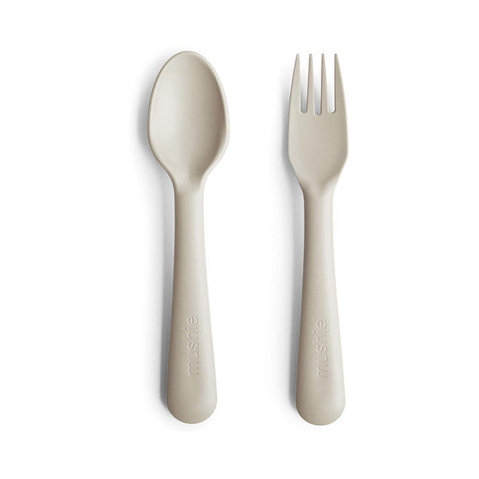 Dinnerware Fork and Spoon Set-Ivory