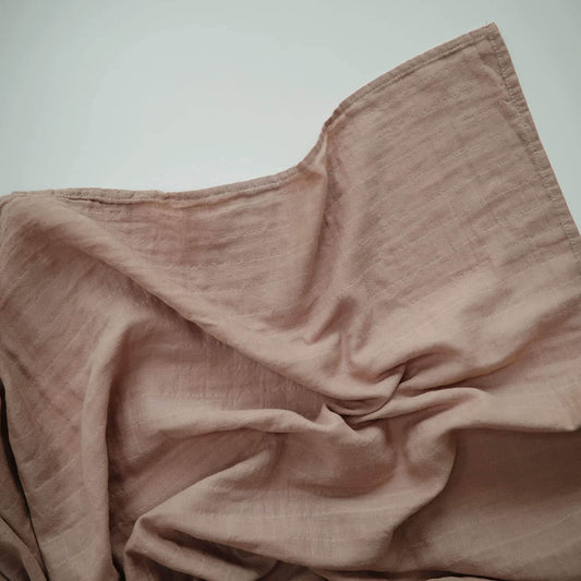 Mushie Baby Muslin Swaddle Blanket-Natural - Ever Simplicity