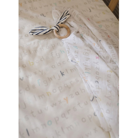 Petit Pehr Alphabet Swaddle - Ever Simplicity