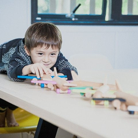 Kukkia Kids toys Hikoki Jet-White - Ever Simplicity