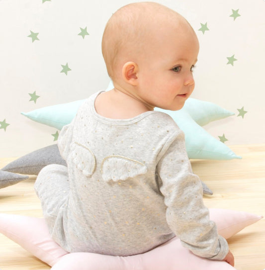 Albetta Kids one-pieces Gold Star Angel Babygrow - Ever Simplicity