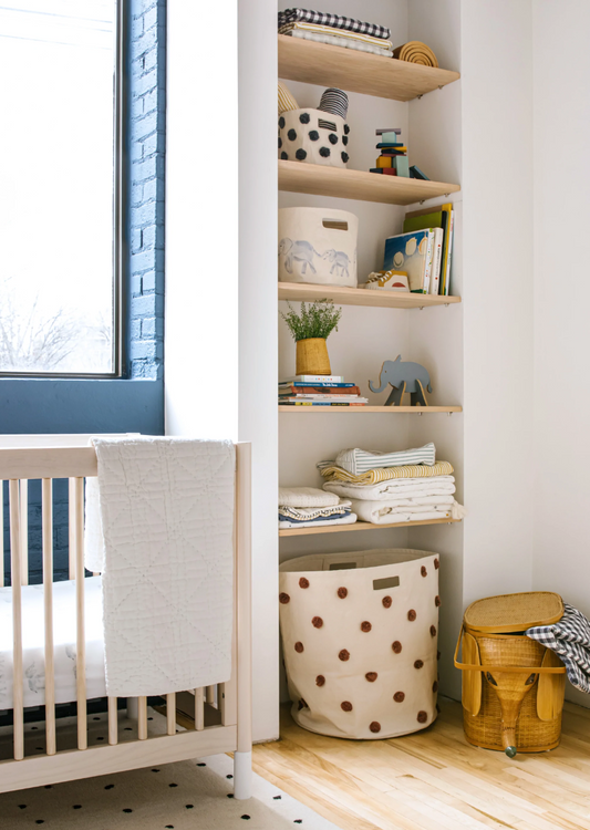 Pehr Clay Pom Pom Hamper - Ever Simplicity