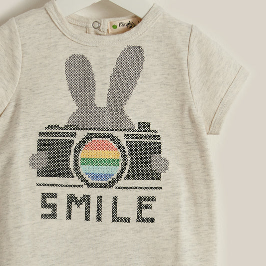 The Bonnie Mob Kids one-pieces Bunny Camera Playsuit - Ever Simplicity