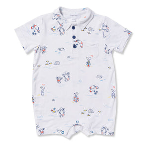 Angel Dear Kids one-pieces Lobster Polo Shortie - Ever Simplicity