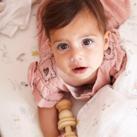 Pehr Baby Magical Forest Crib Sheet - Ever Simplicity