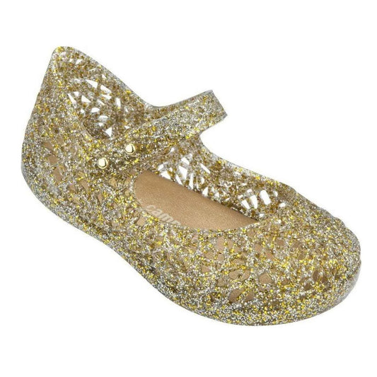 Mini Melissa Kids accessories Campana Zig Zag-Mix Golden Glitter - Ever Simplicity