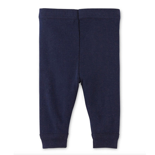 Petit Bateau Kids Bottom Plain Navy Leggings - Ever Simplicity