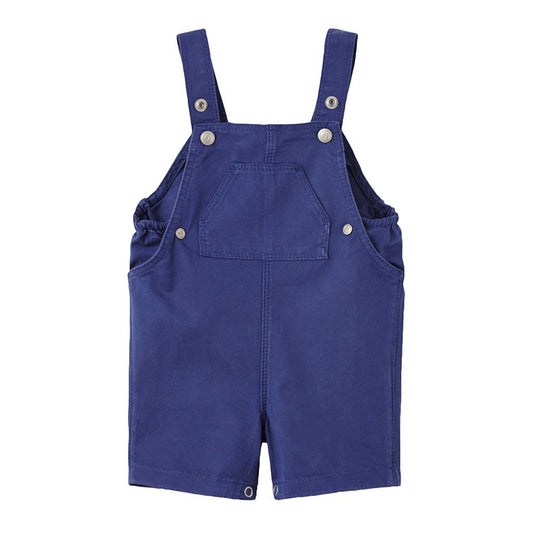 Petit Bateau Kids one-pieces Navy Twill Overall - Ever Simplicity