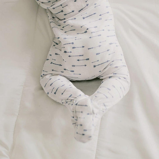 Petit Lem Kids footie Arrow Printed Footie Sleeper - Ever Simplicity