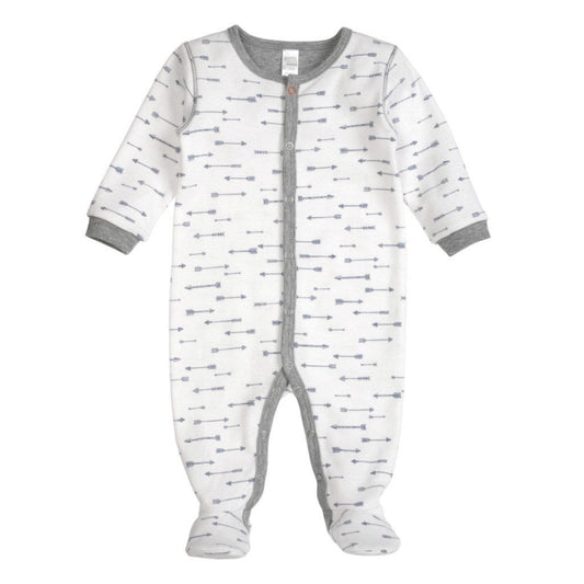 Petit Lem Kids footie Arrow Printed Footie Sleeper - Ever Simplicity