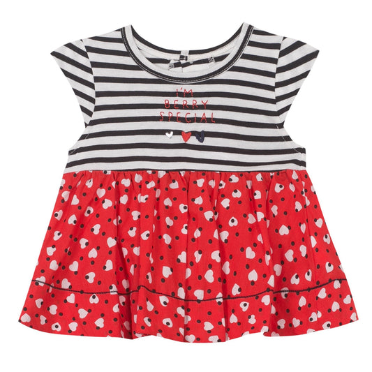 Jean Bourget Kids tops Heart and Stipe Top - Ever Simplicity