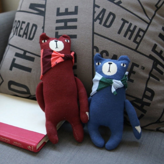 mini dressing Kids toy Bear Doll-Red - Ever Simplicity