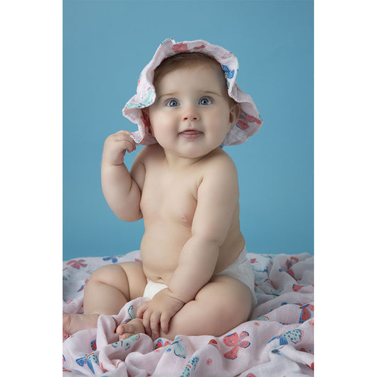 Angel Dear Kids accessories Butterflies Muslin Sunhat - Ever Simplicity