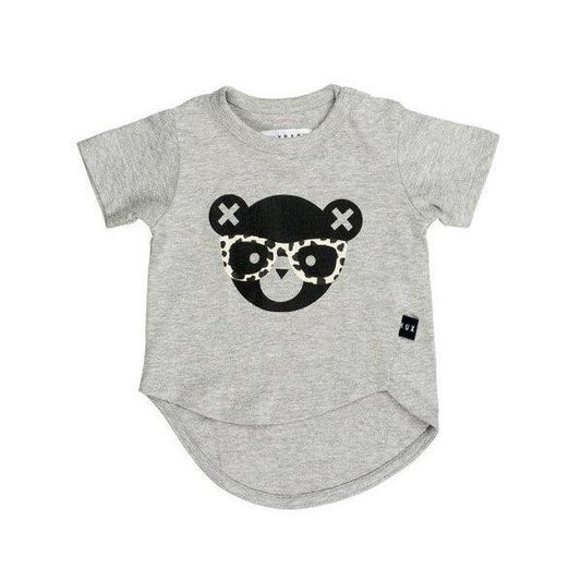 Huxbaby Kids tops Grey Asymmetric T-shirt - Ever Simplicity