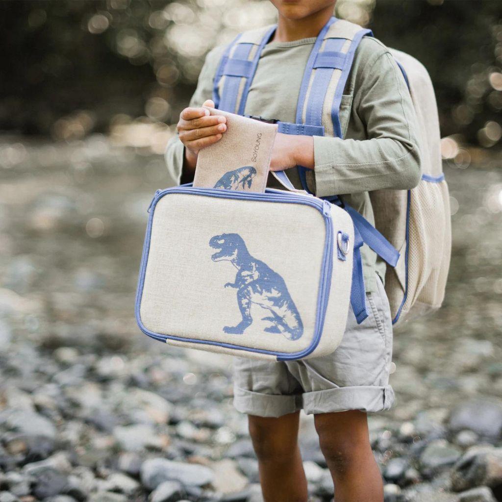 Blue Dinosaur Grade School Backpack - Ever Simplicity