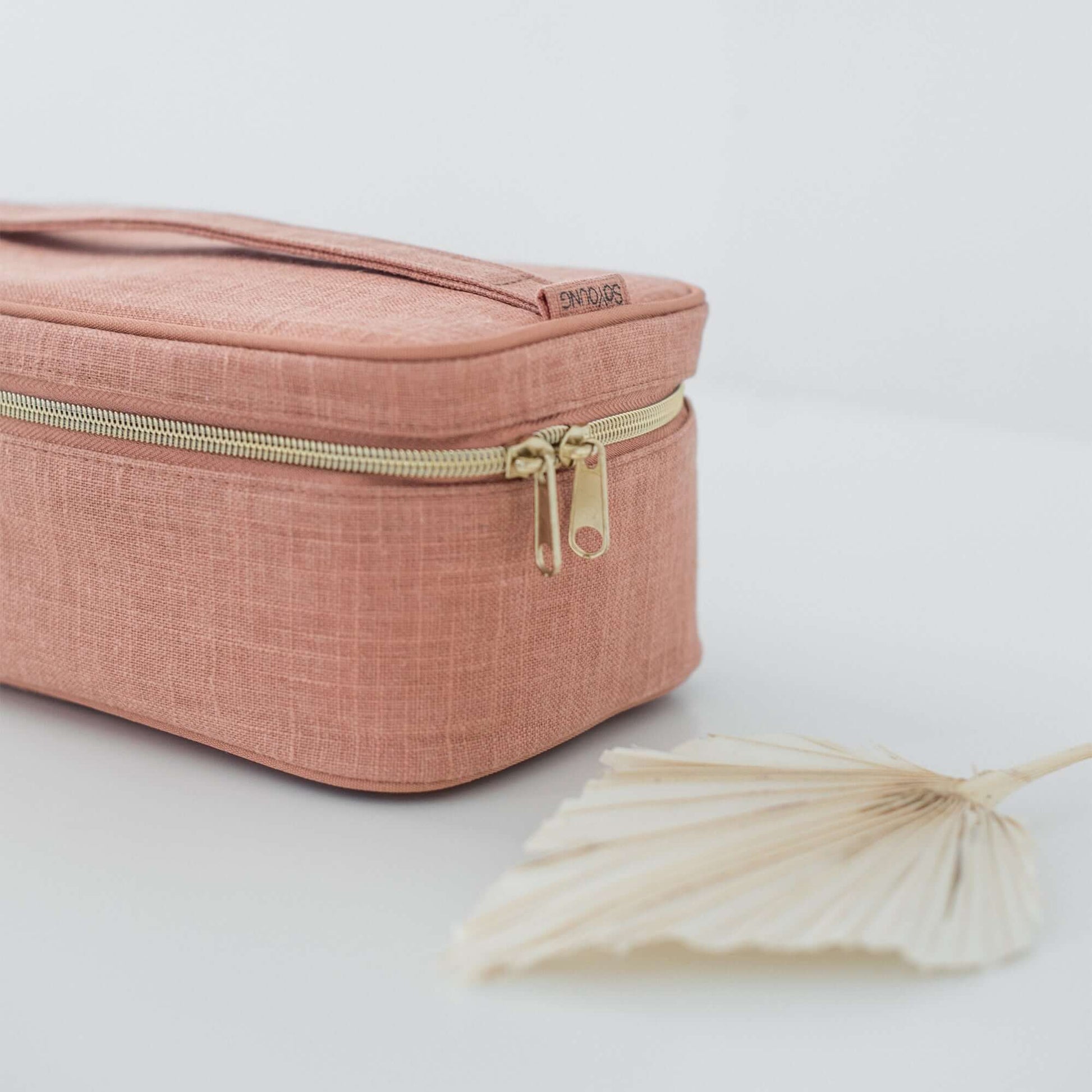 Soyoung Muted Clay Beauty Poche Bag - Ever Simplicity