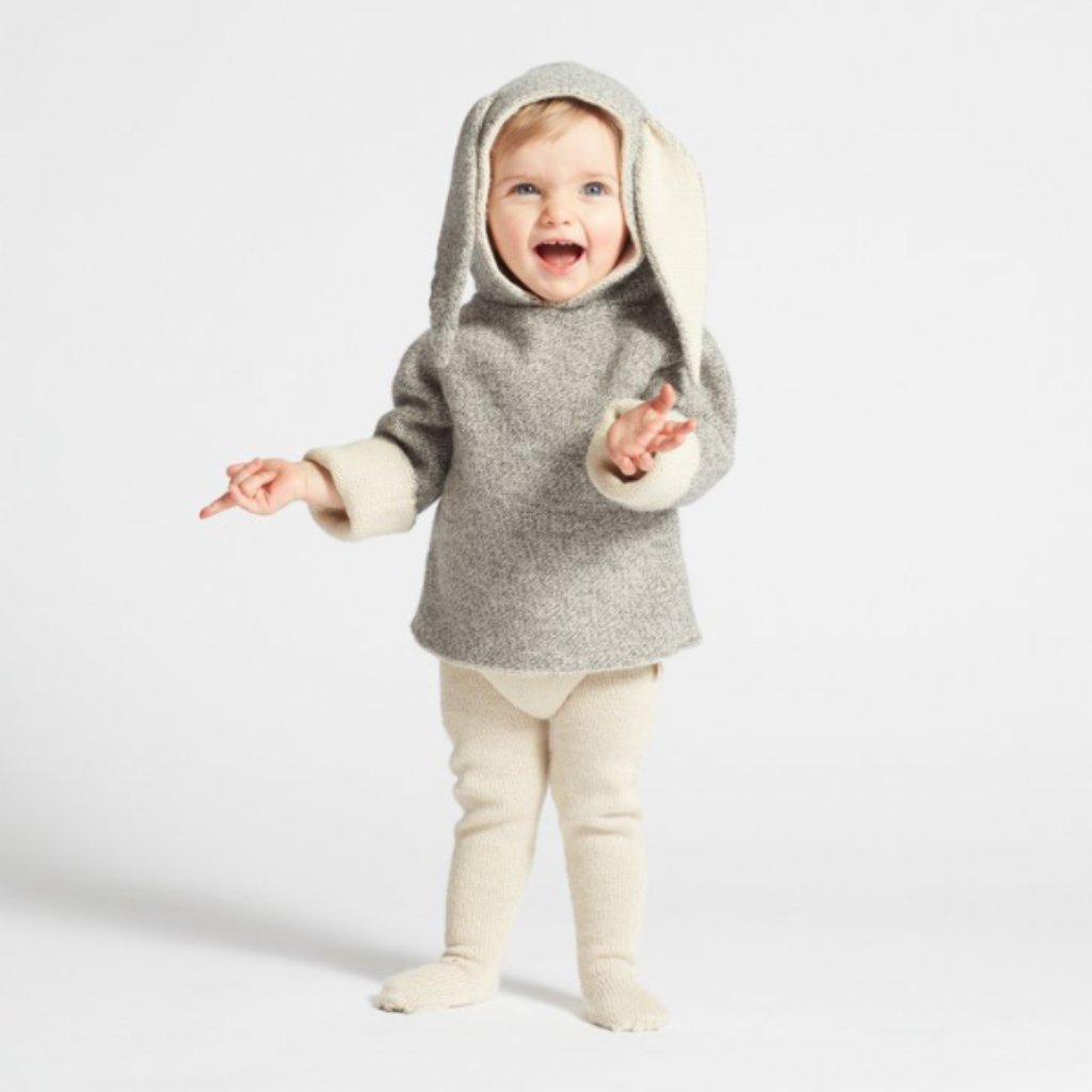 Oeuf Kids cardigans Rabbit Hoodie - Ever Simplicity