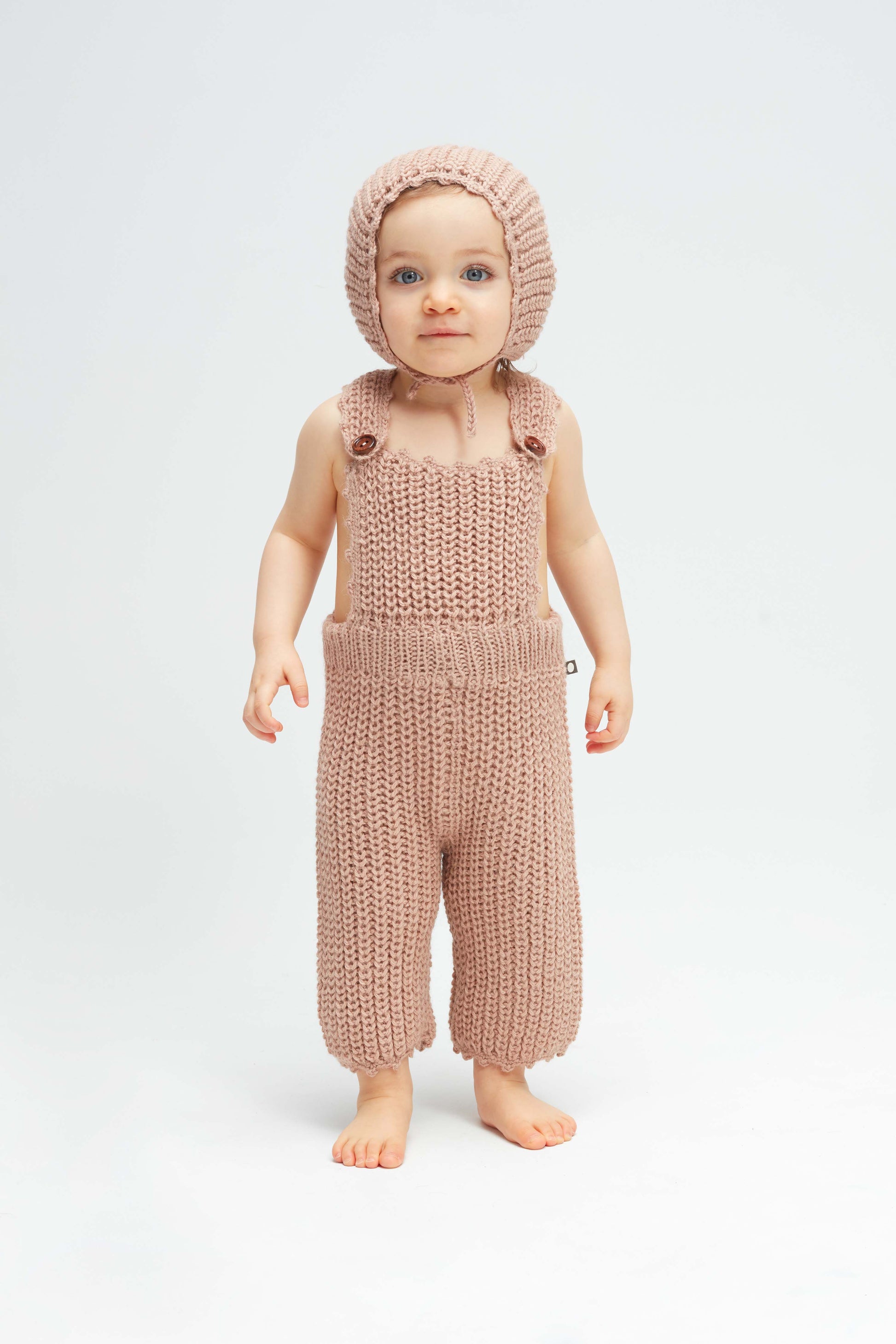 Oeuf Kids one-pieces English Overall-Pink - Ever Simplicity