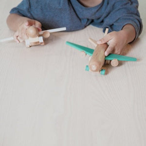 Kukkia Kids toys Hikoki Jet-White - Ever Simplicity