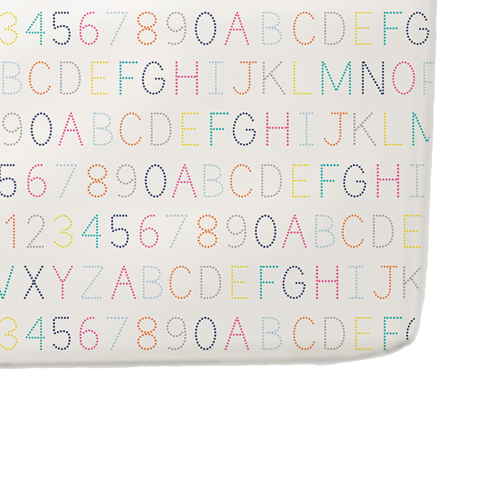 Petit Pehr Kids accessories Alphabet Crib Sheet - Ever Simplicity