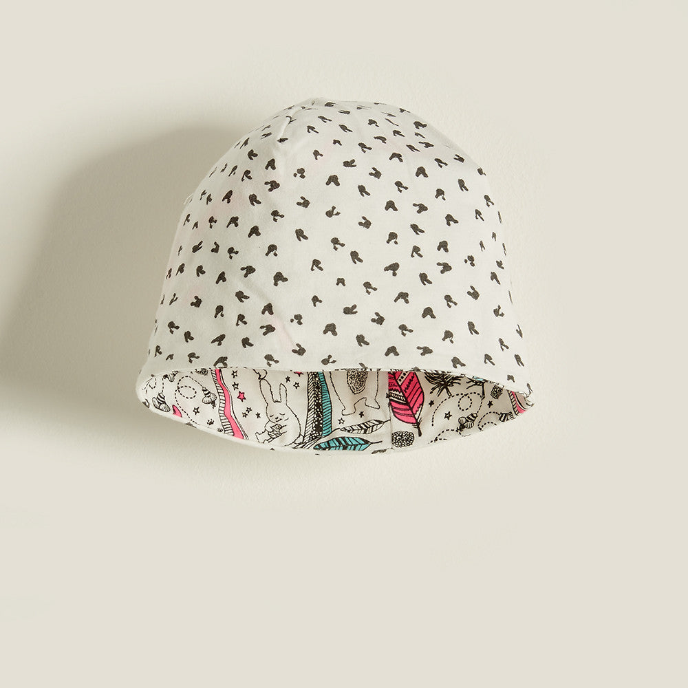 The Bonnie Mob Kids accessories Wilderness Hat with Ears-Pink - Ever Simplicity
