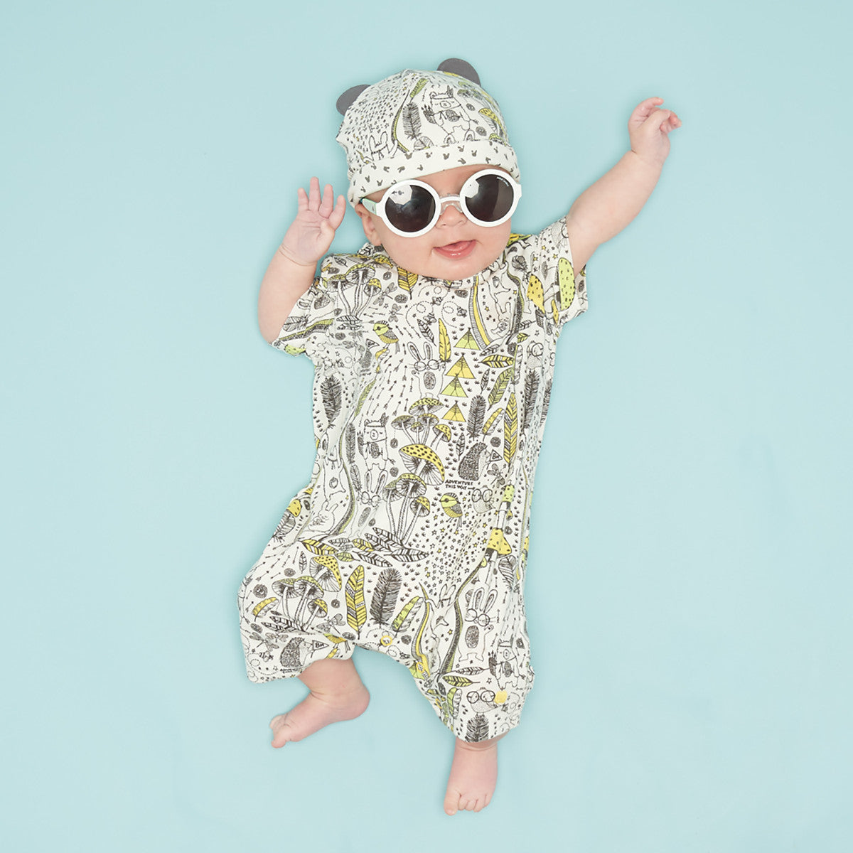 The Bonnie Mob Kids one-pieces Wilderness Shorty Playsuit - Ever Simplicity