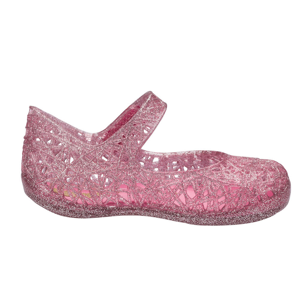 Campana Zig Zag-Pink Candy Glitter