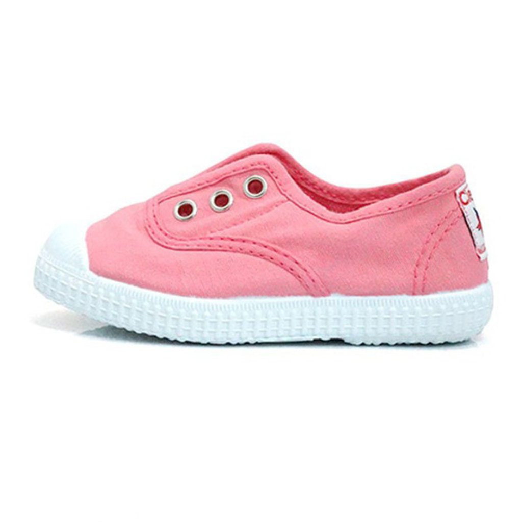 Shop Cienta Ingles Pink Canvas Sneakers for Kids US6.5 US10.5