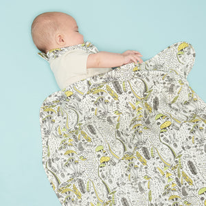The Bonnie Mob Kids accessories Wilderness Reversible Bib-Yellow - Ever Simplicity