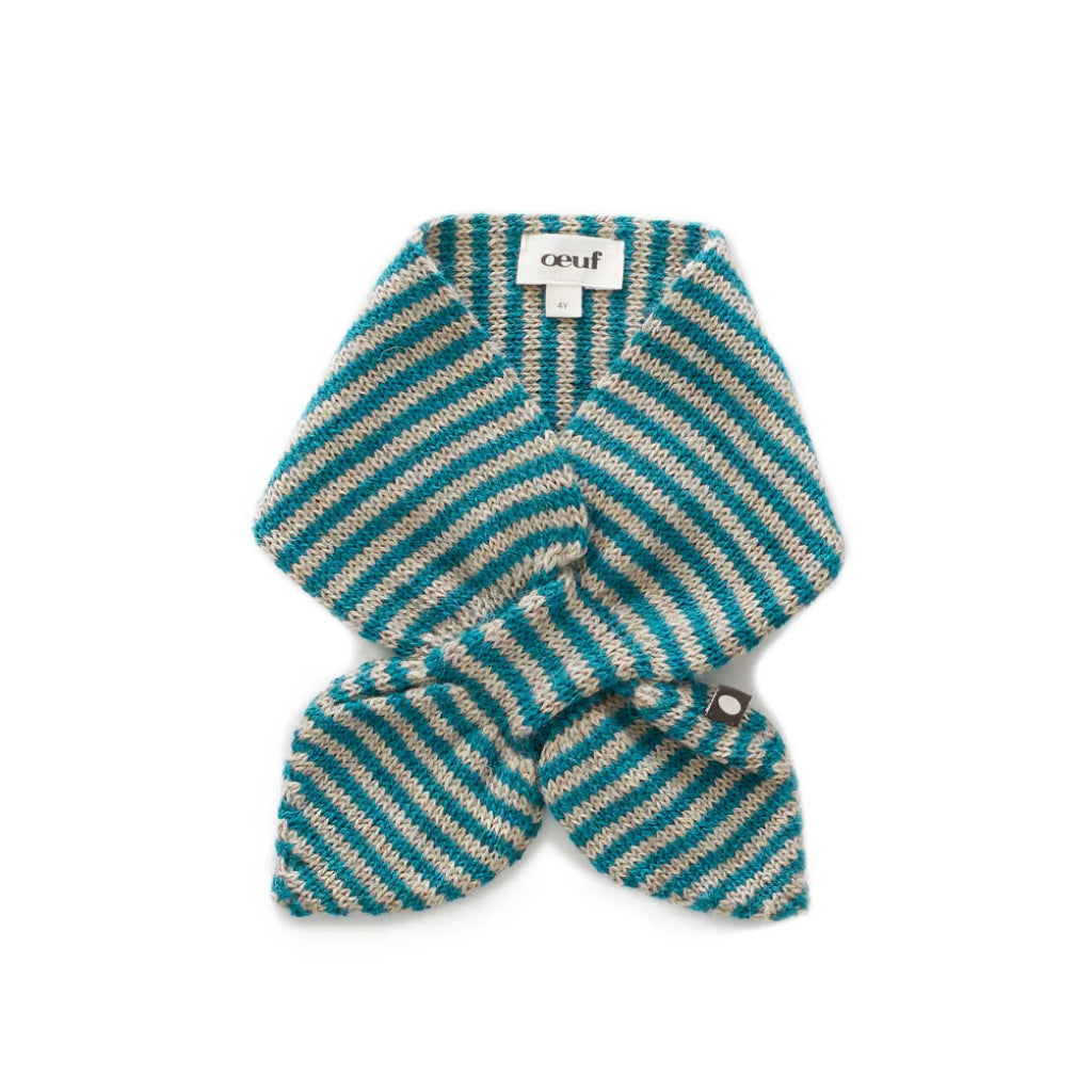 Oeuf Kids accessories Neckies-Grey/Teal - Ever Simplicity