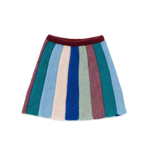 Oeuf Kids bottoms Everyday Skirt-Teal/Multi - Ever Simplicity