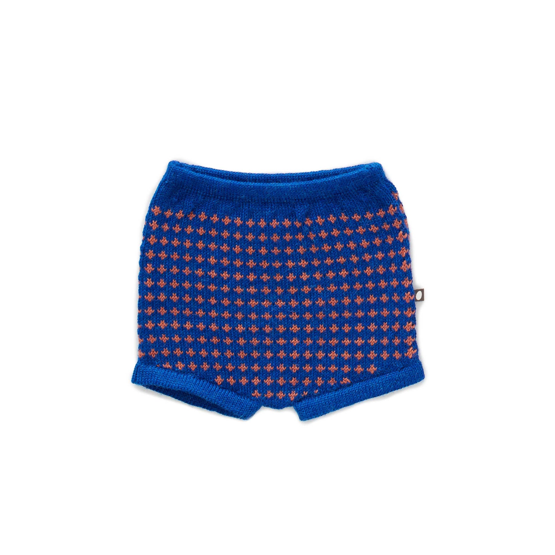 Oeuf Kids bottoms Shorts-Electric Blue/Apricot - Ever Simplicity