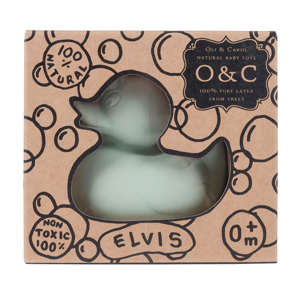 Oli & Carol Kids toys Elvis the Duck-Mint - Ever Simplicity