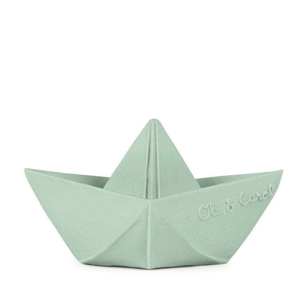Oli & Carol Kids toys Origami Boat-Mint - Ever Simplicity