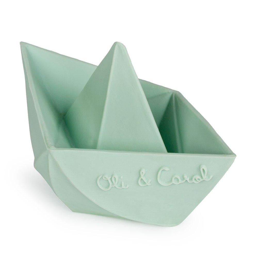 Oli & Carol Kids toys Origami Boat-Mint - Ever Simplicity