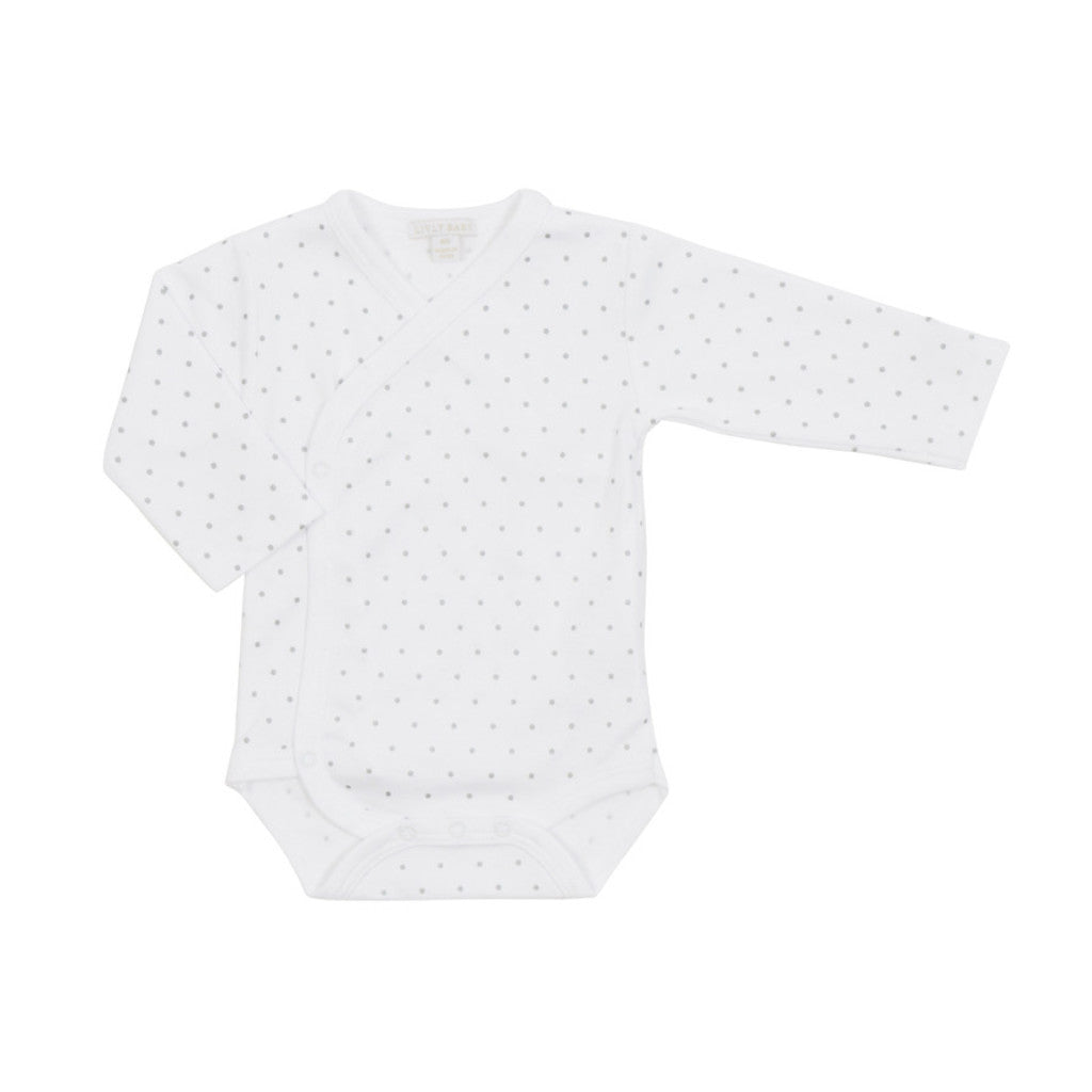 Livly Kids one-pieces Saturday Crossed Body-White - Ever Simplicity
