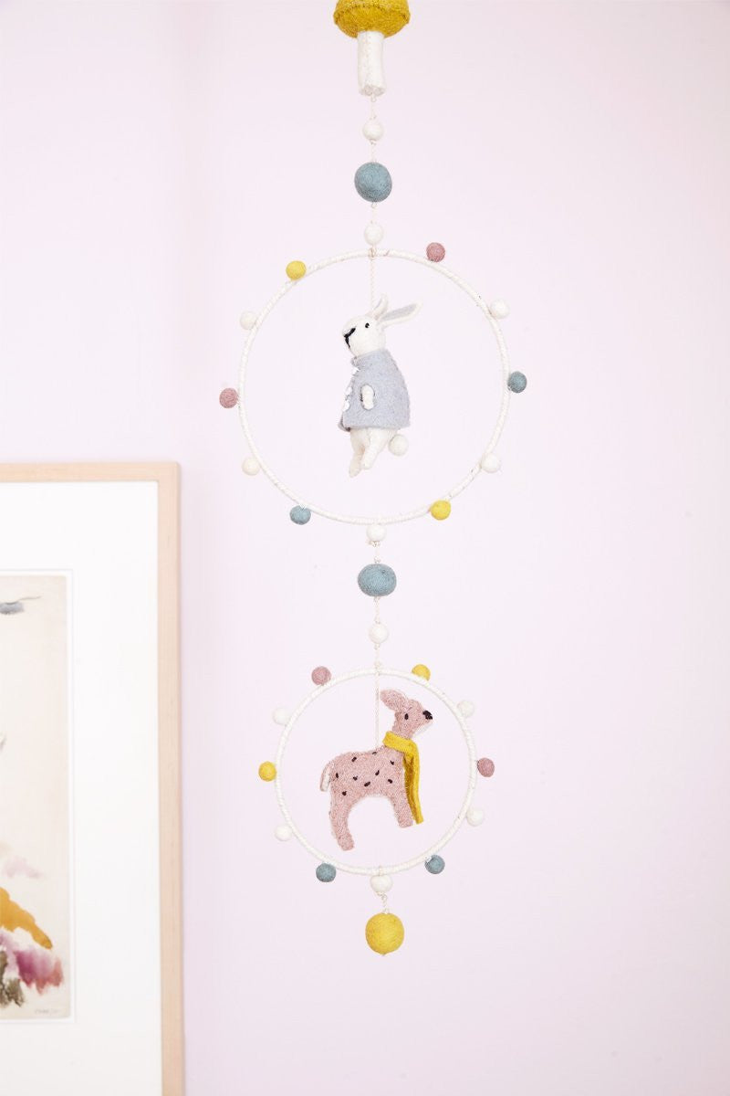 Pehr Baby Magical Forest Hoop Mobile - Ever Simplicity