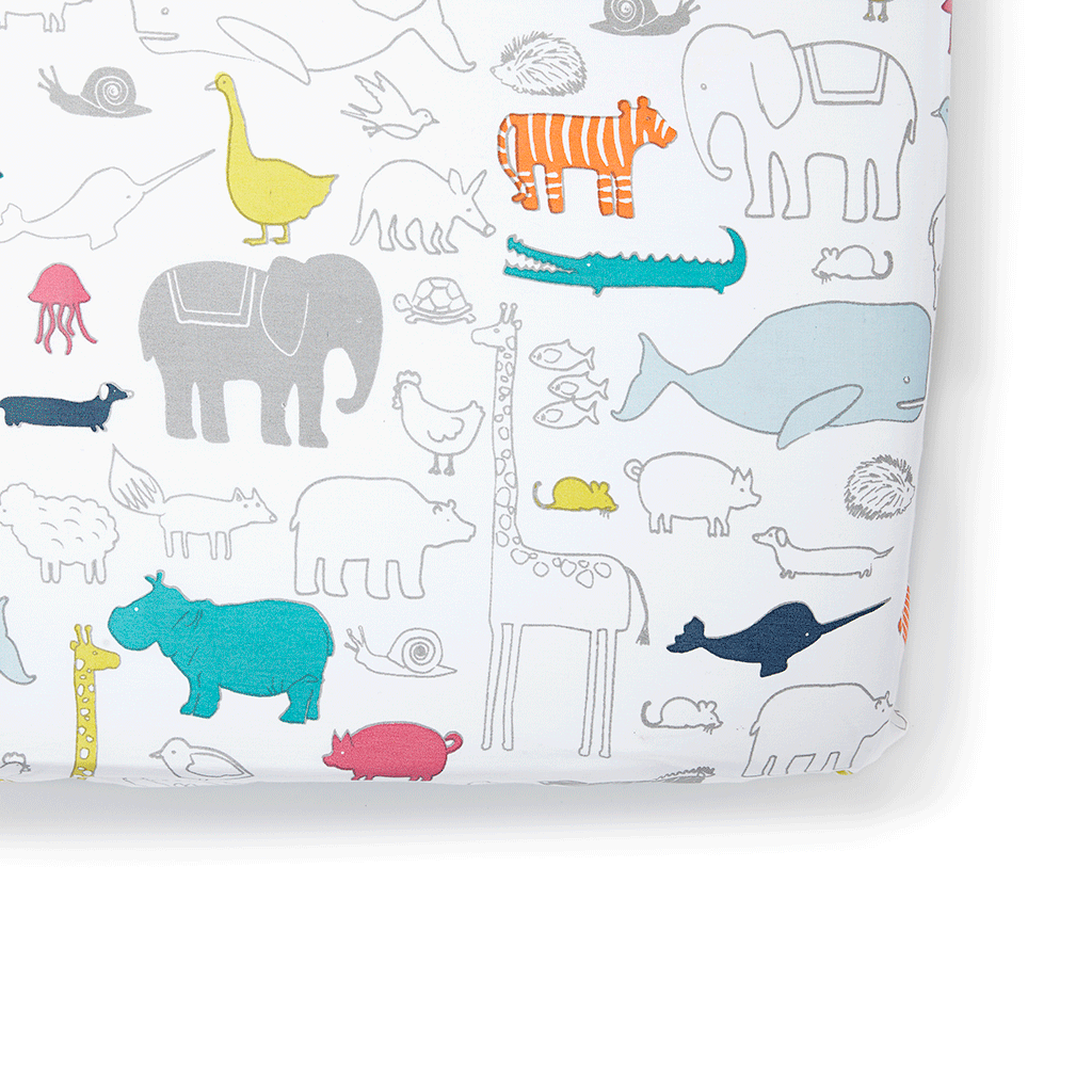Petit Pehr Kids accessories Noah's Ark Crib Sheet - Ever Simplicity