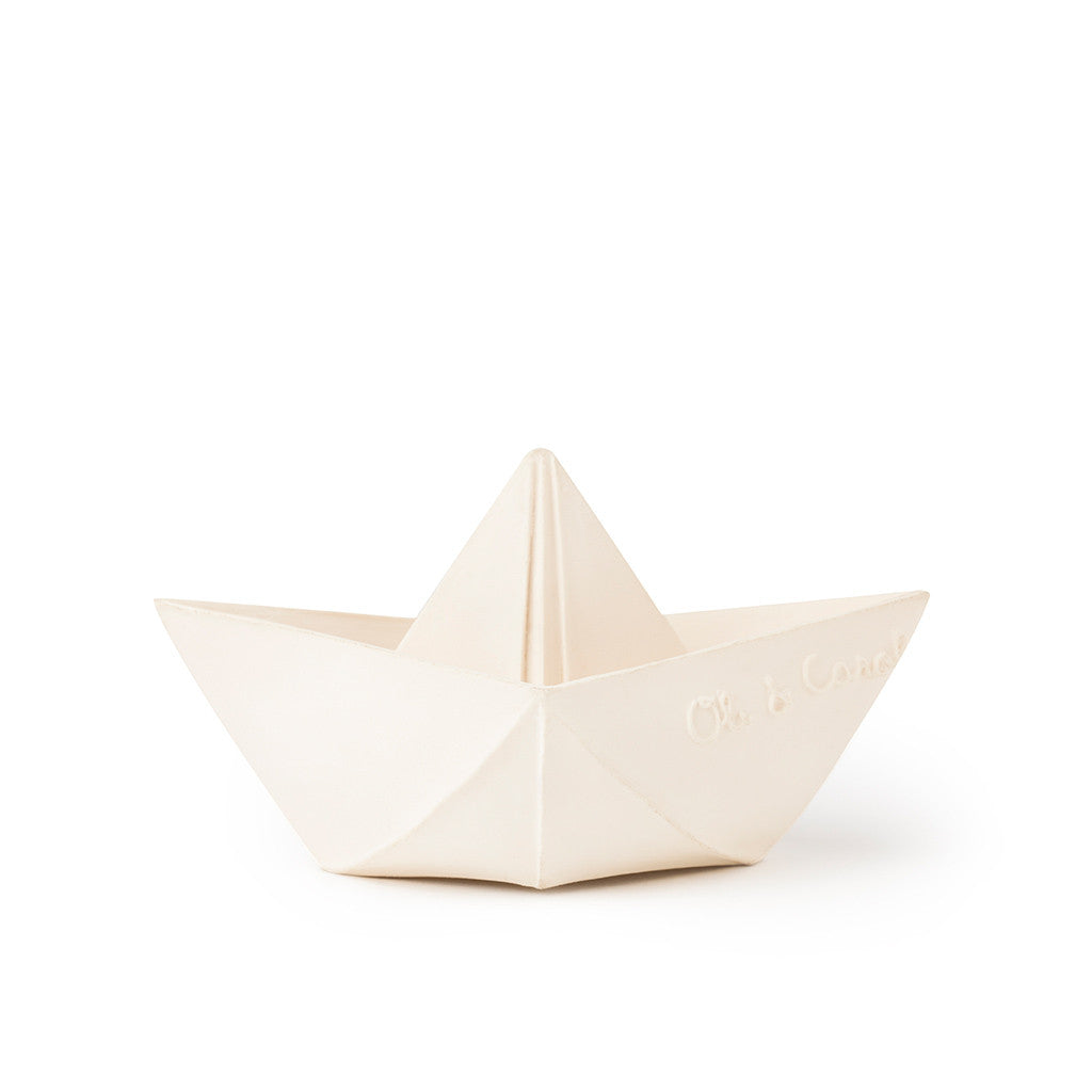 Oli & Carol Kids toys Origami Boat White - Ever Simplicity