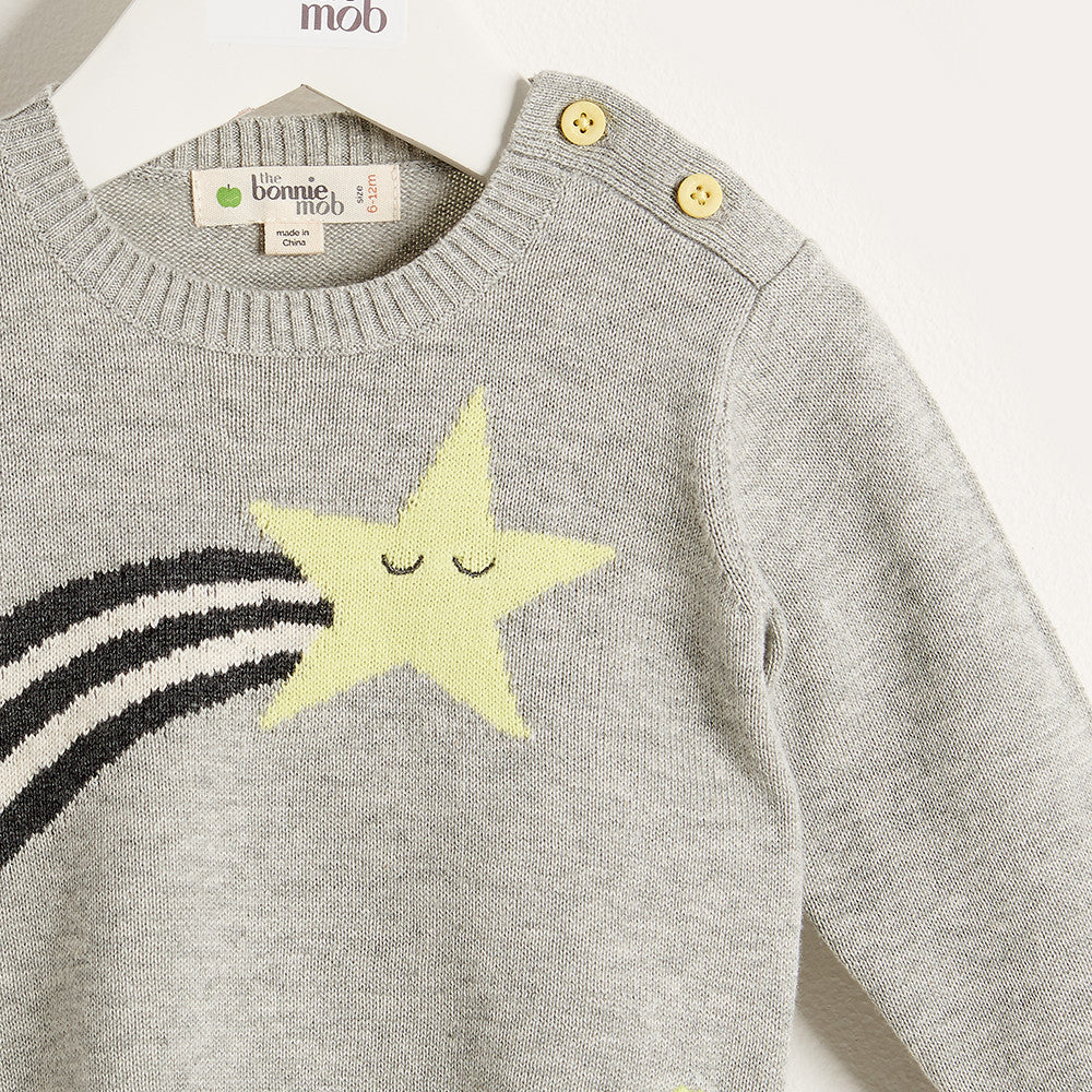The Bonnie Mob Kids tops Shooting Star Sweater - Ever Simplicity