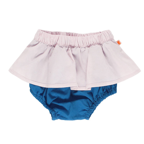 tinycottons Kids bottoms color block bloomer-pale pink/blue - Ever Simplicity
