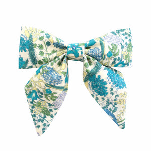 Ever Simplicity Kids accessories Green Flower Sailor Bow - Ever Simplicity