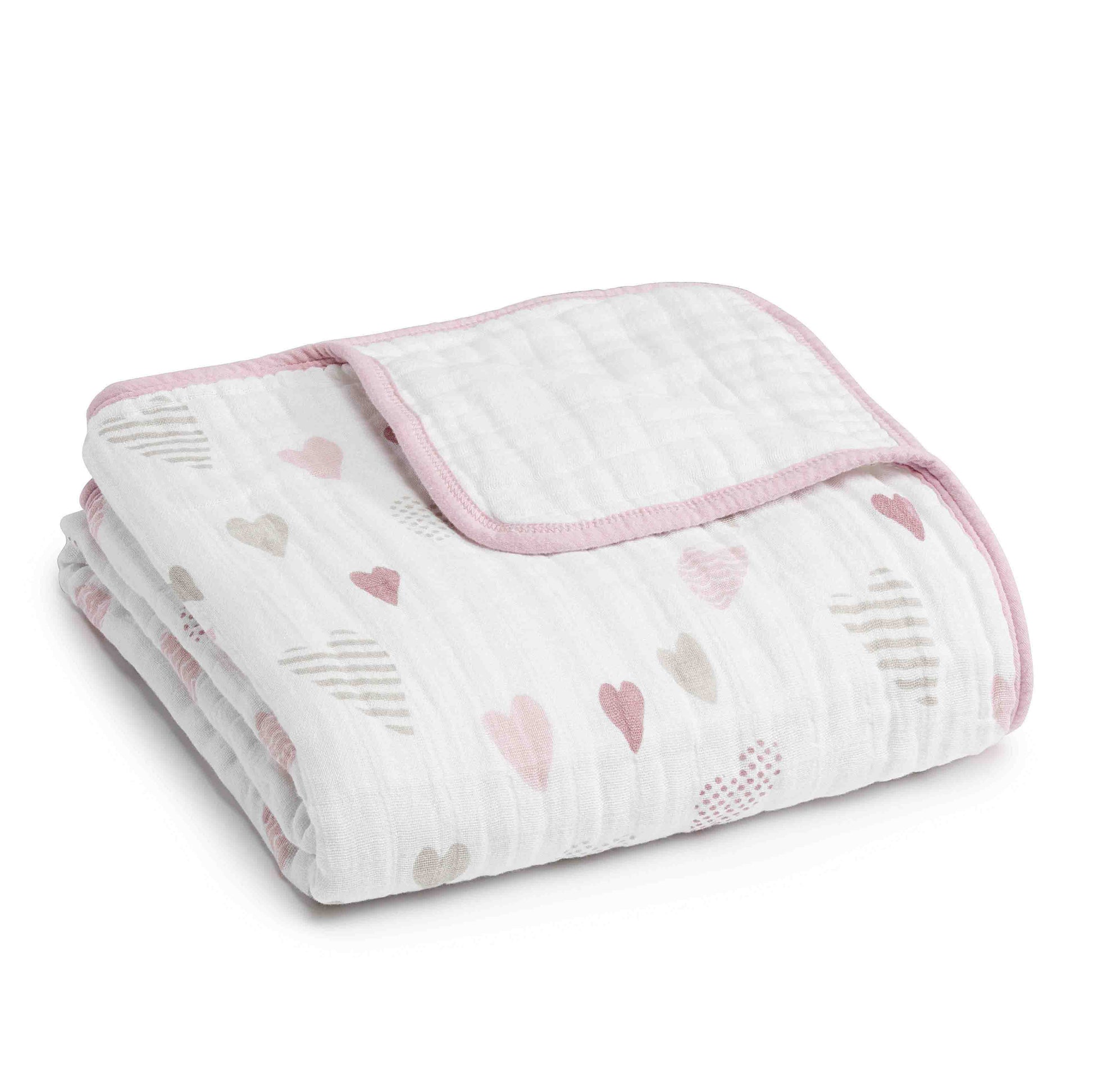 aden + anais Kids accessories Heart Breaker Classic Dream Blanket - Ever Simplicity
