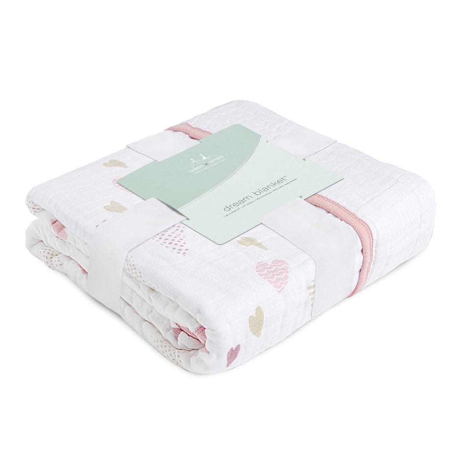 Aden+Anais Baby Cotton Muslin Rock Star Classic Dream Blanket