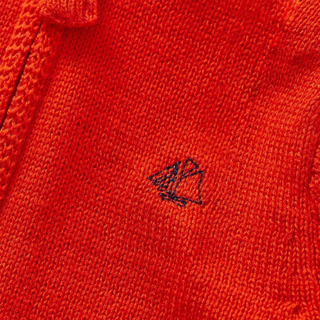 Petit Bateau Kids cardigans Red Zip Up Cardigan - Ever Simplicity