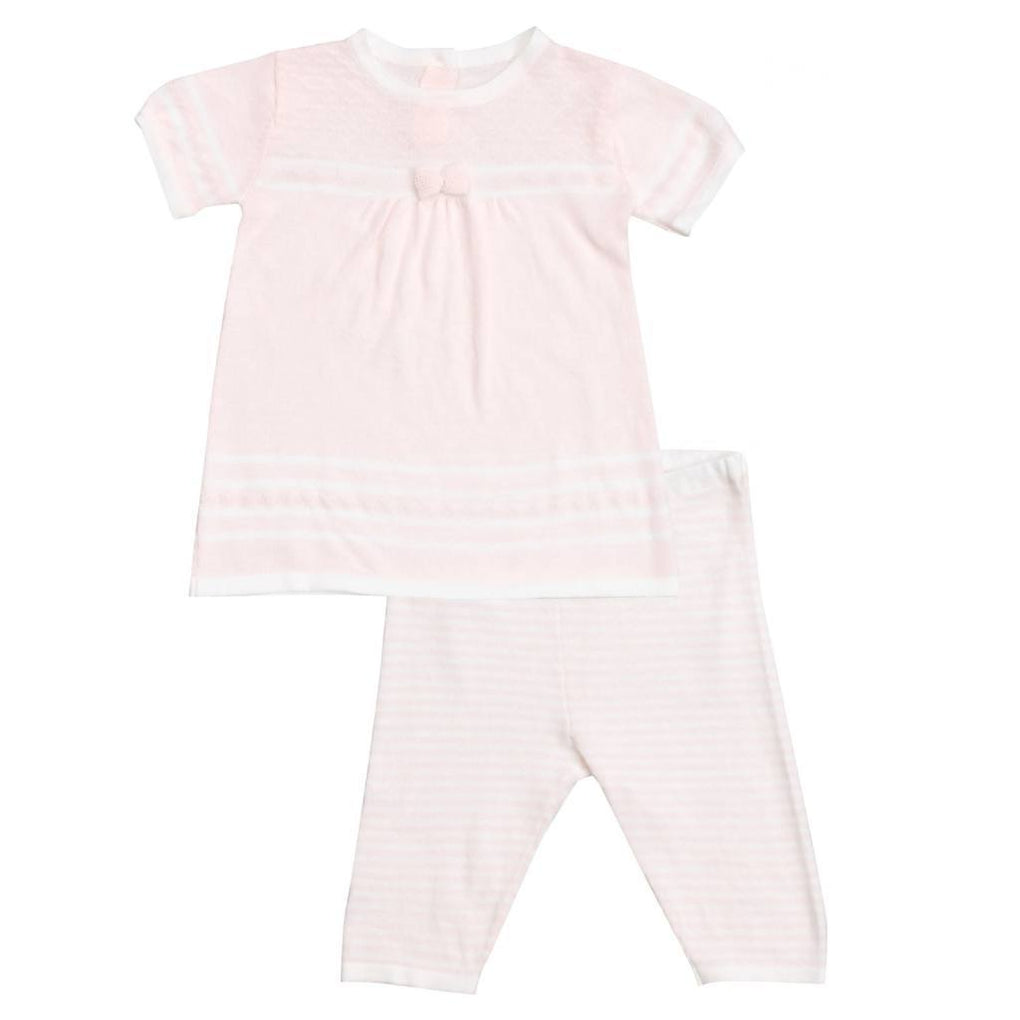Angel Dear Box Pleat Dress & Leggings- Country Calico