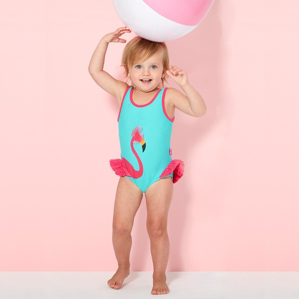 Le Top Kids one-pieces Flamingo Fancy Swimsuit - Ever Simplicity