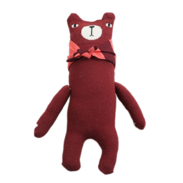 mini dressing Kids toy Bear Doll-Red - Ever Simplicity