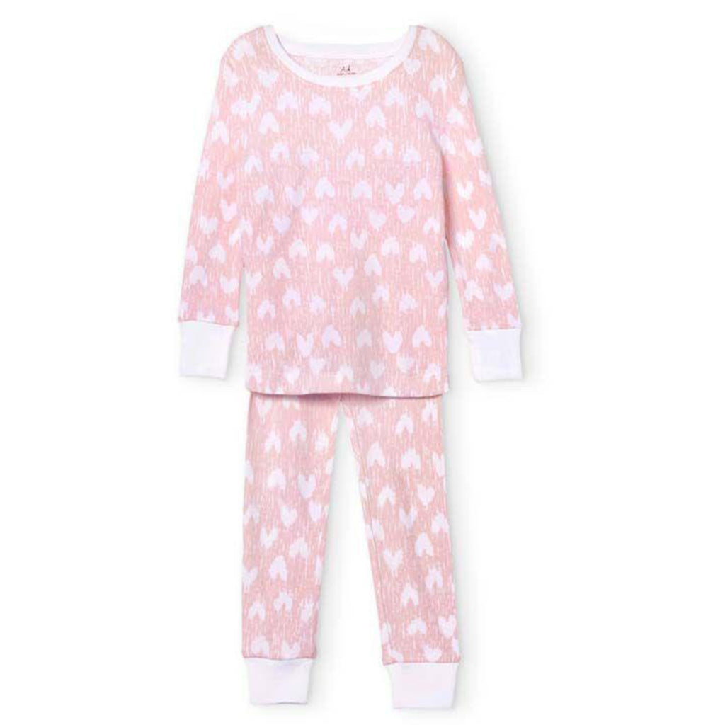 Shop Aden+Anais Baby Kids Hearts Cotton Pajama Set for Girls