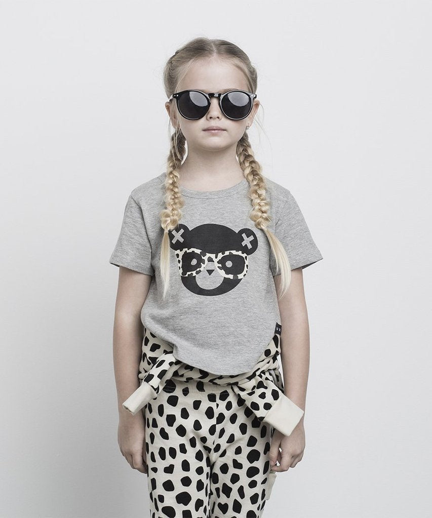Huxbaby Kids tops Grey Asymmetric T-shirt - Ever Simplicity